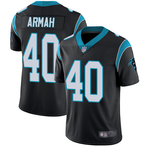 Carolina Panthers Limited Black Youth Alex Armah Home Jersey NFL Football #40 Vapor Untouchable